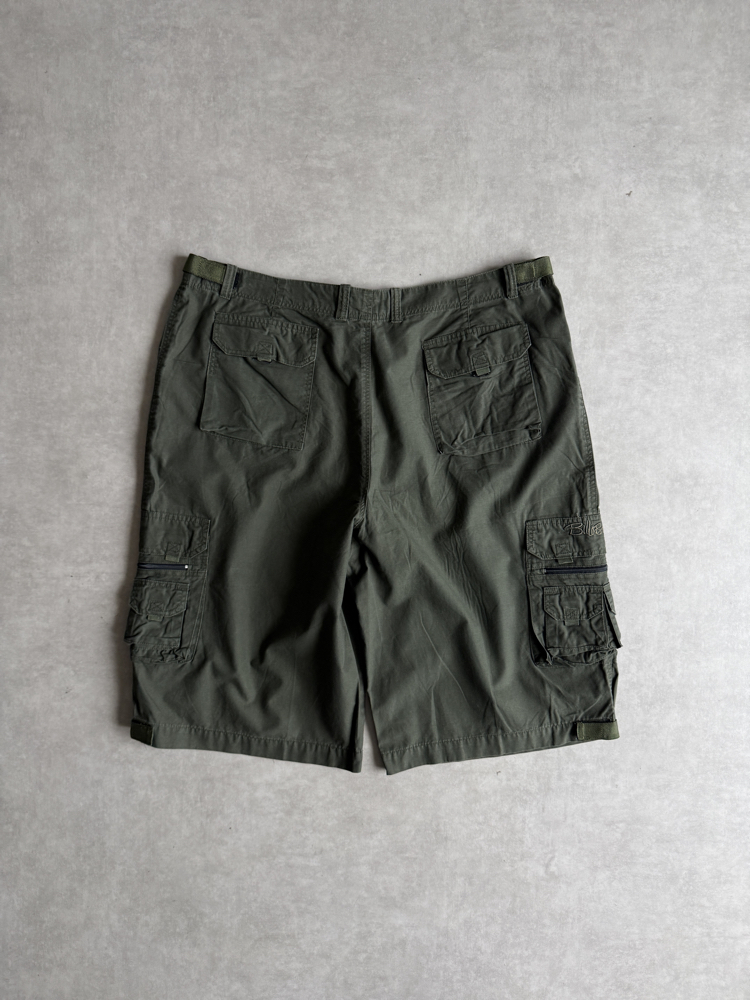 (W42) Vintage Billabong Haki Kargo Şort