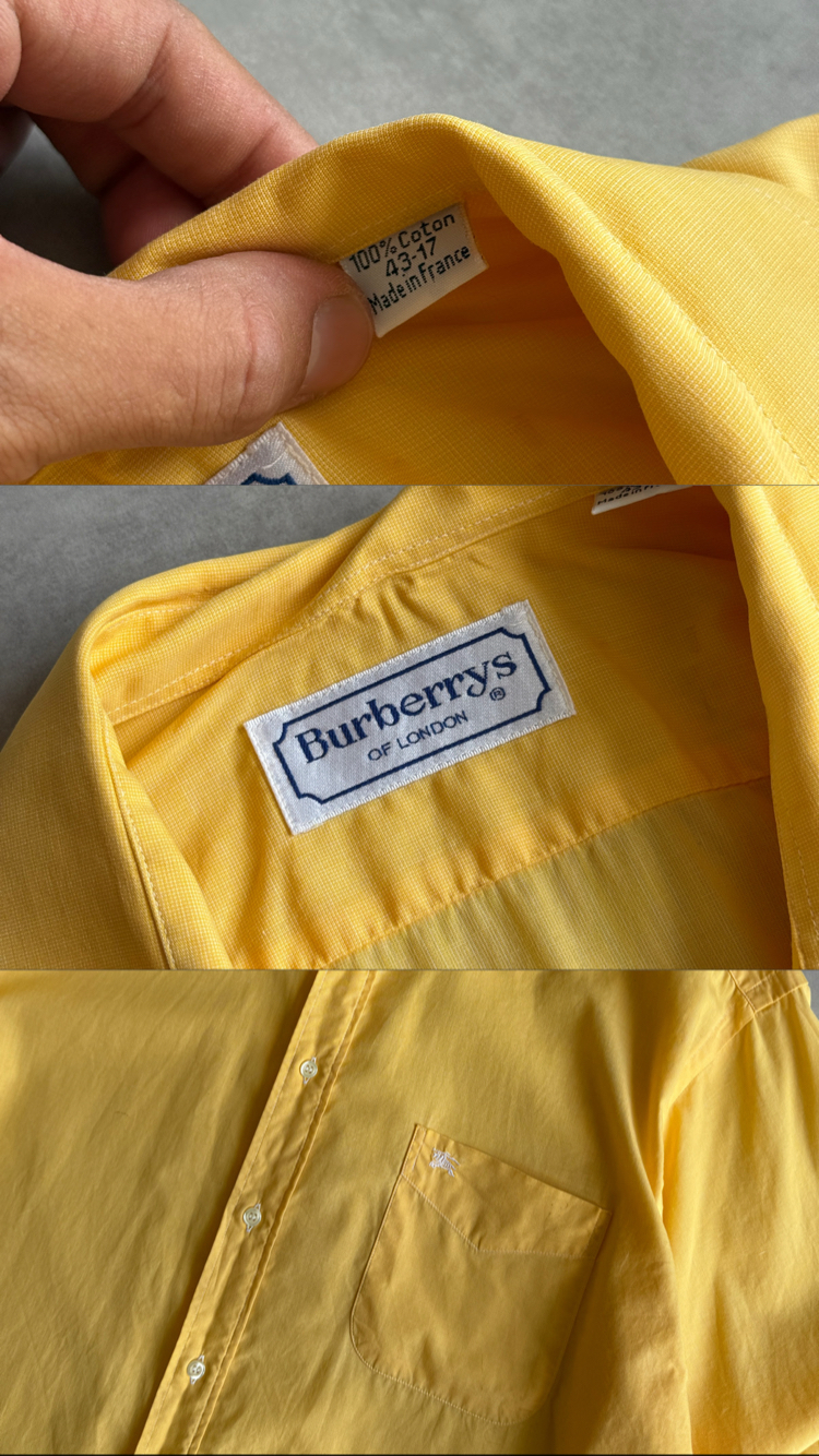 (XL) Vintage 90’s Orijinal Burberrys Gömlek