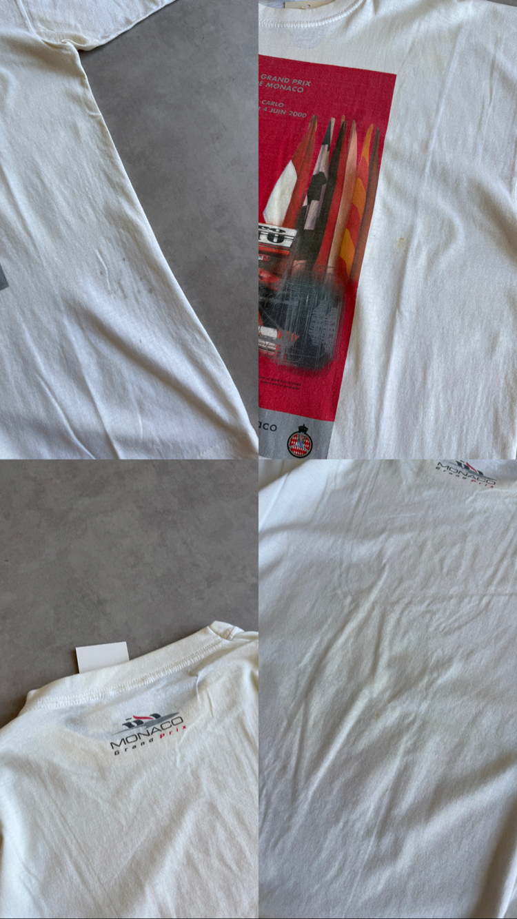 (L/XL) Grand Prix De Monaco 00’s Vintage Tshirt