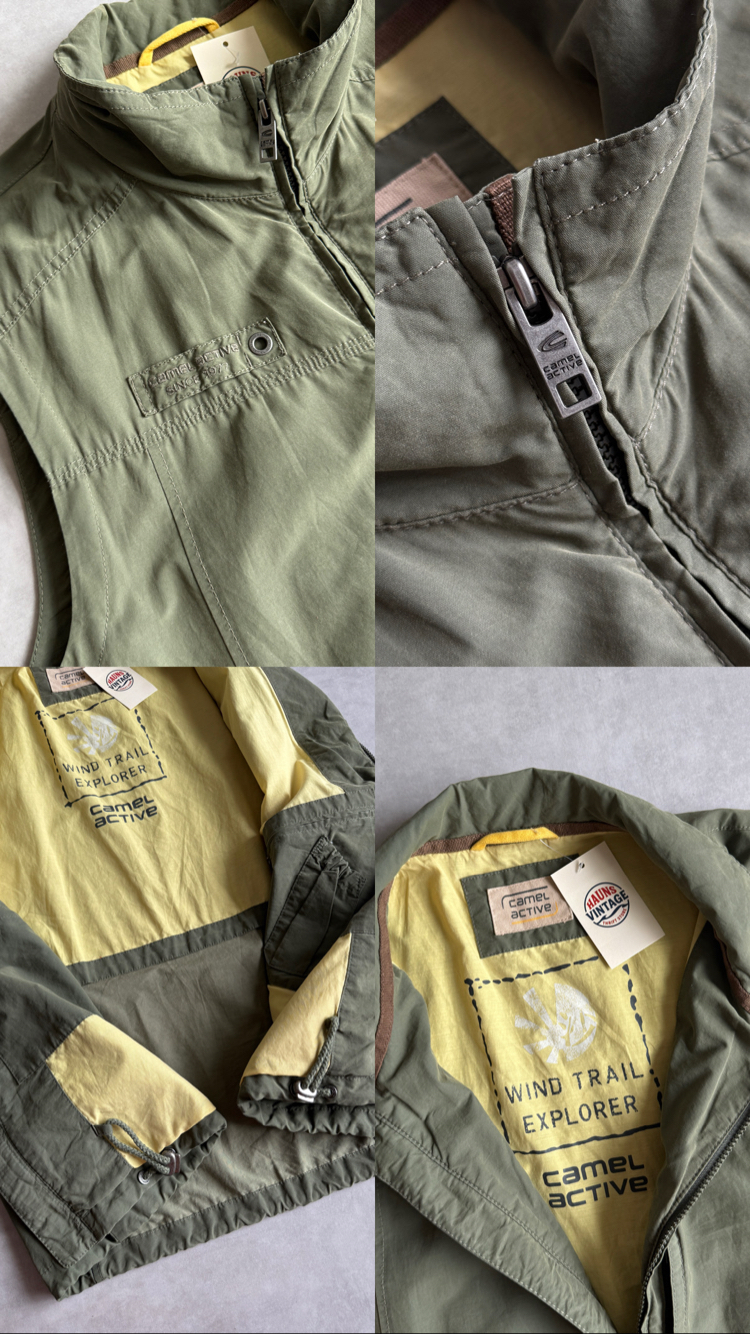 (XXL) Vintage Orijinal Camel Active Yelek
