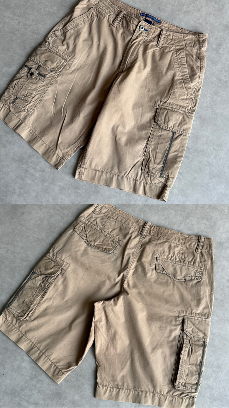 (W33) GAP Orijinal Vintage Bej Kargo Şort
