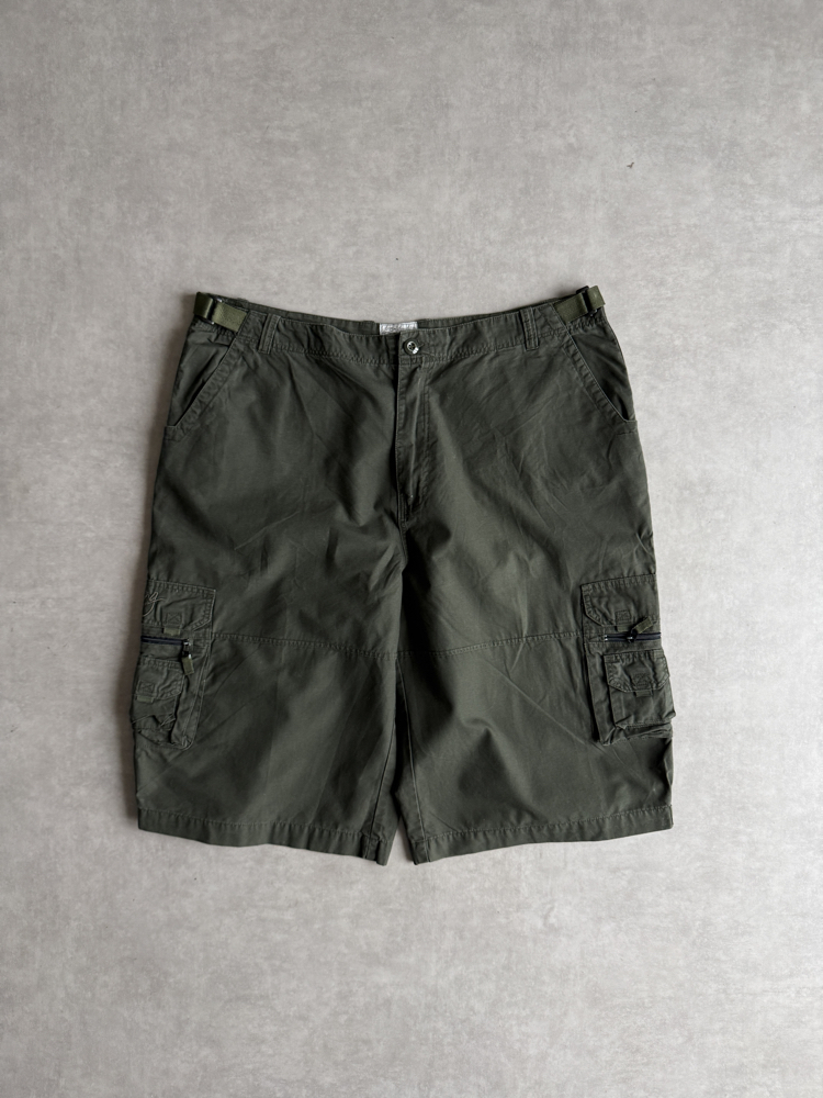 (W42) Vintage Billabong Haki Kargo Şort