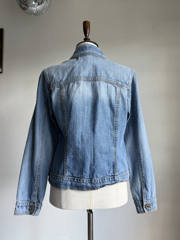 Jeanstar Vintage Kadın Kot Ceket