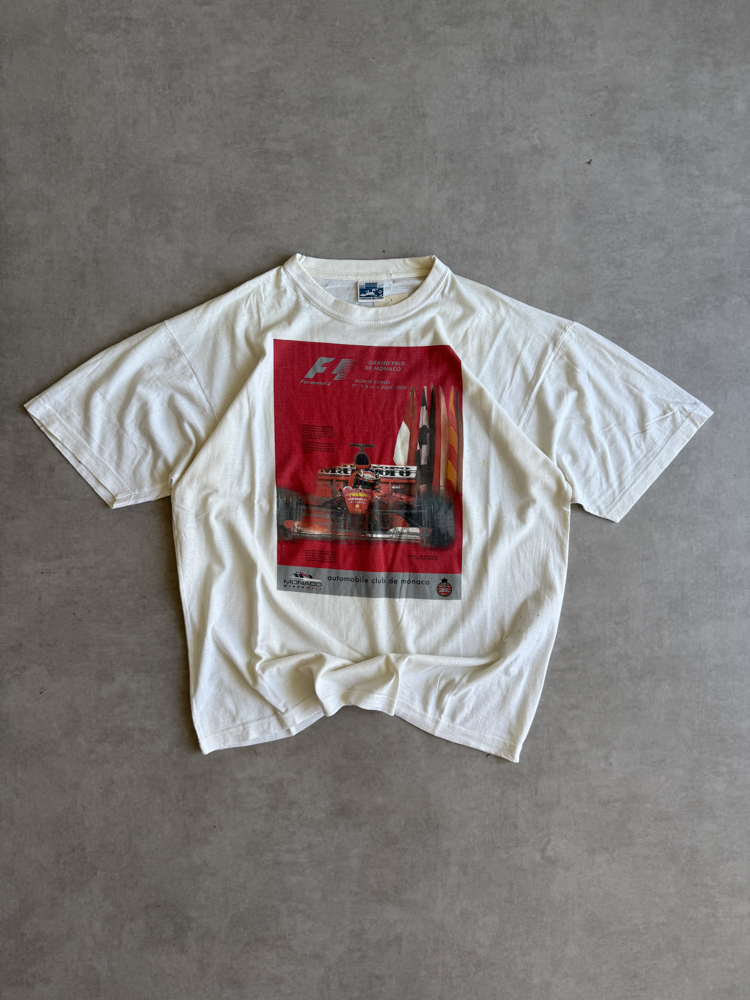(L/XL) Grand Prix De Monaco 00’s Vintage Tshirt