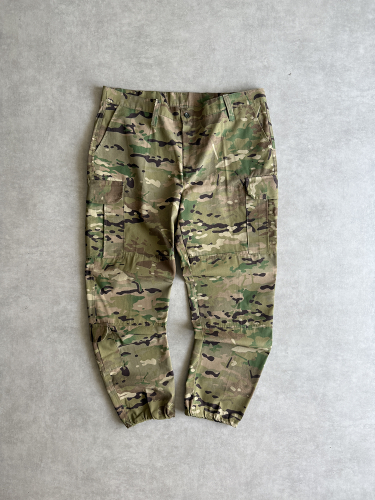(W40) Kamuflaj Kargo Pantolon