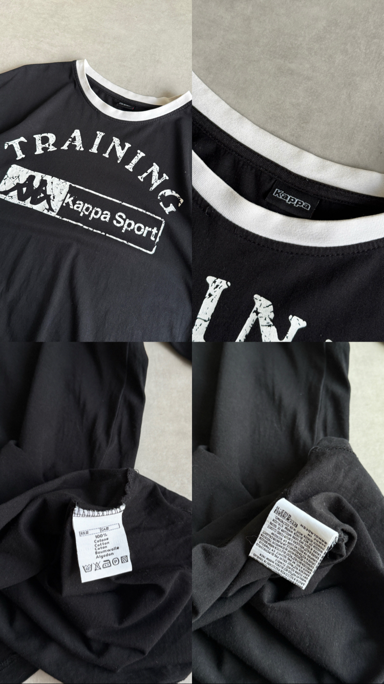 (M/L) Kappa Training Orijinal Vintage Tshirt 