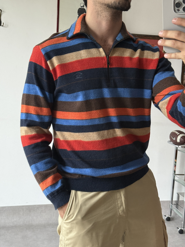 (S/M) Vintage Orijinal Paul & Shark Kazak