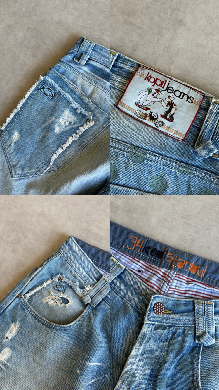 (W33) Kopil Jeans Vintage Şort