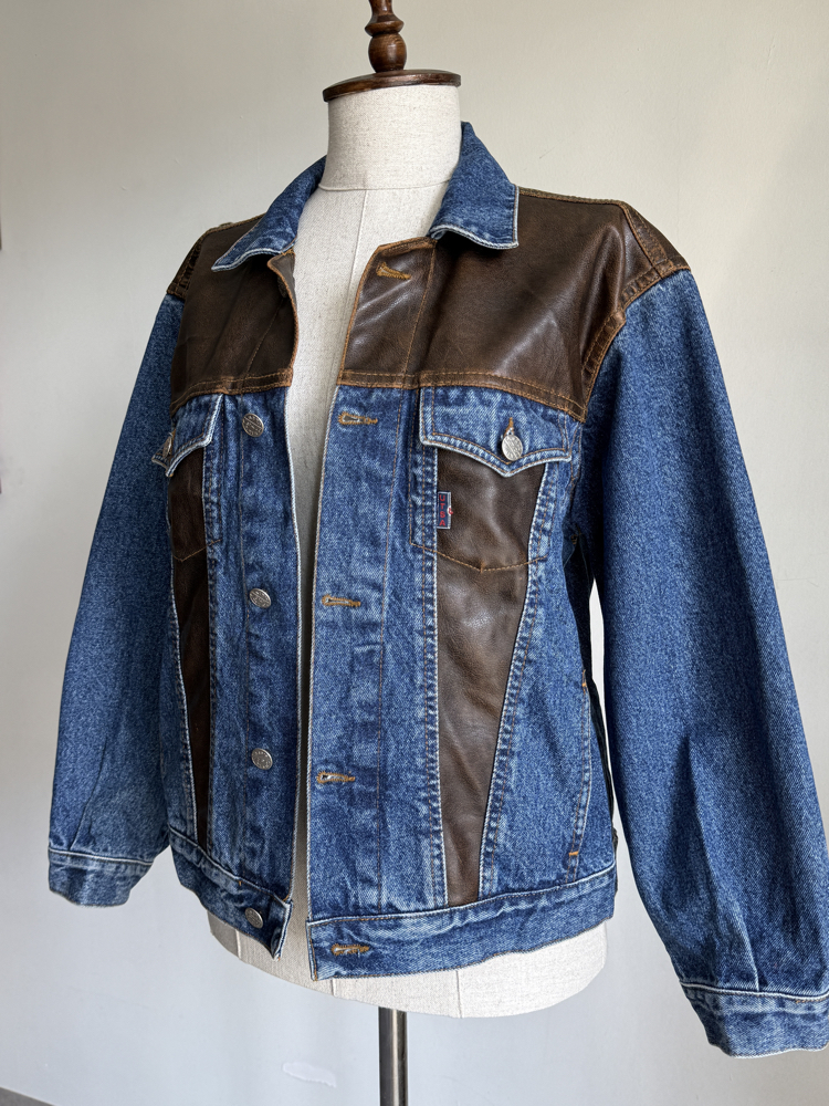 UTSA Vintage Kadın Kot Ceket