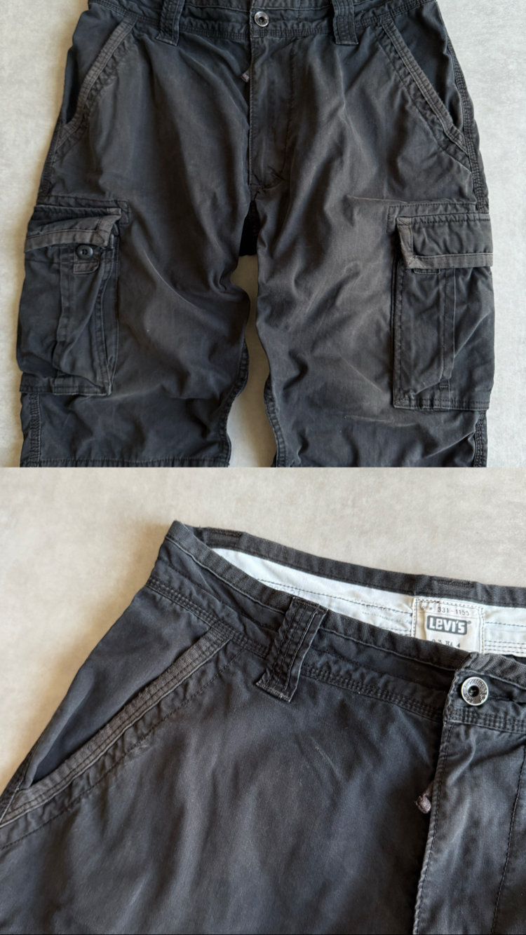 Vintage Orijinal Levi’s Kargo Şort