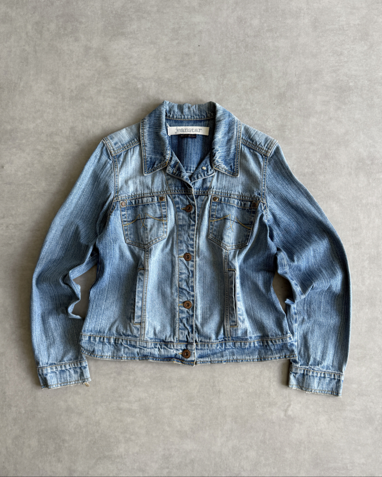 Jeanstar Vintage Kadın Kot Ceket