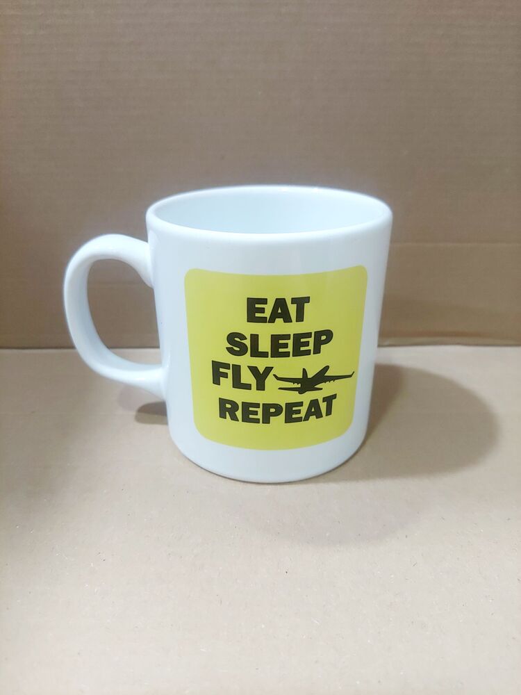 Uçak Baskılı Kupa