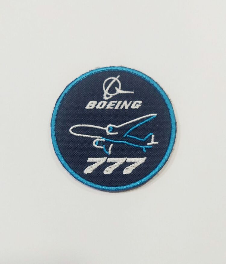 Boeing 777 Uçak Nakışlı Mont Peçi