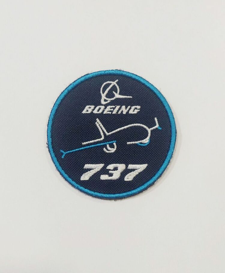 Boeing 737 Uçak Nakışlı Mont Peçi