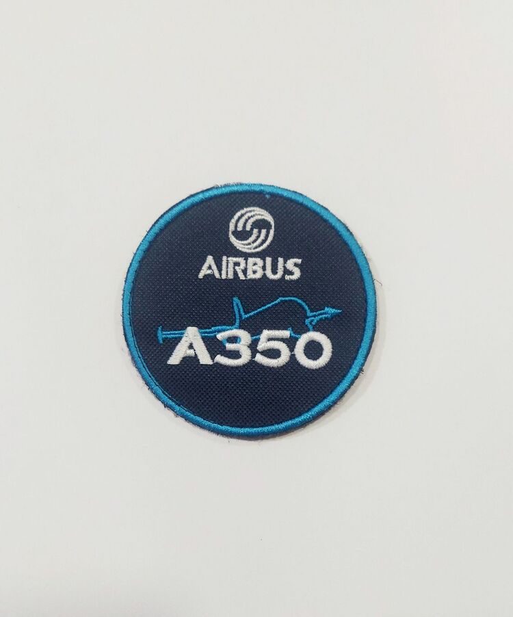 Airbus 350 Logo Nakışlı Mont Peçi