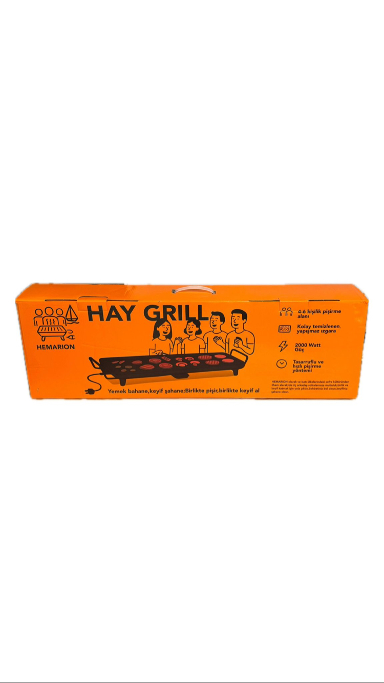 Hay Grill Gourmet Elektrikli Izgara