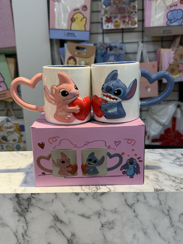 Stich&Angel Büyük Boy Kupa