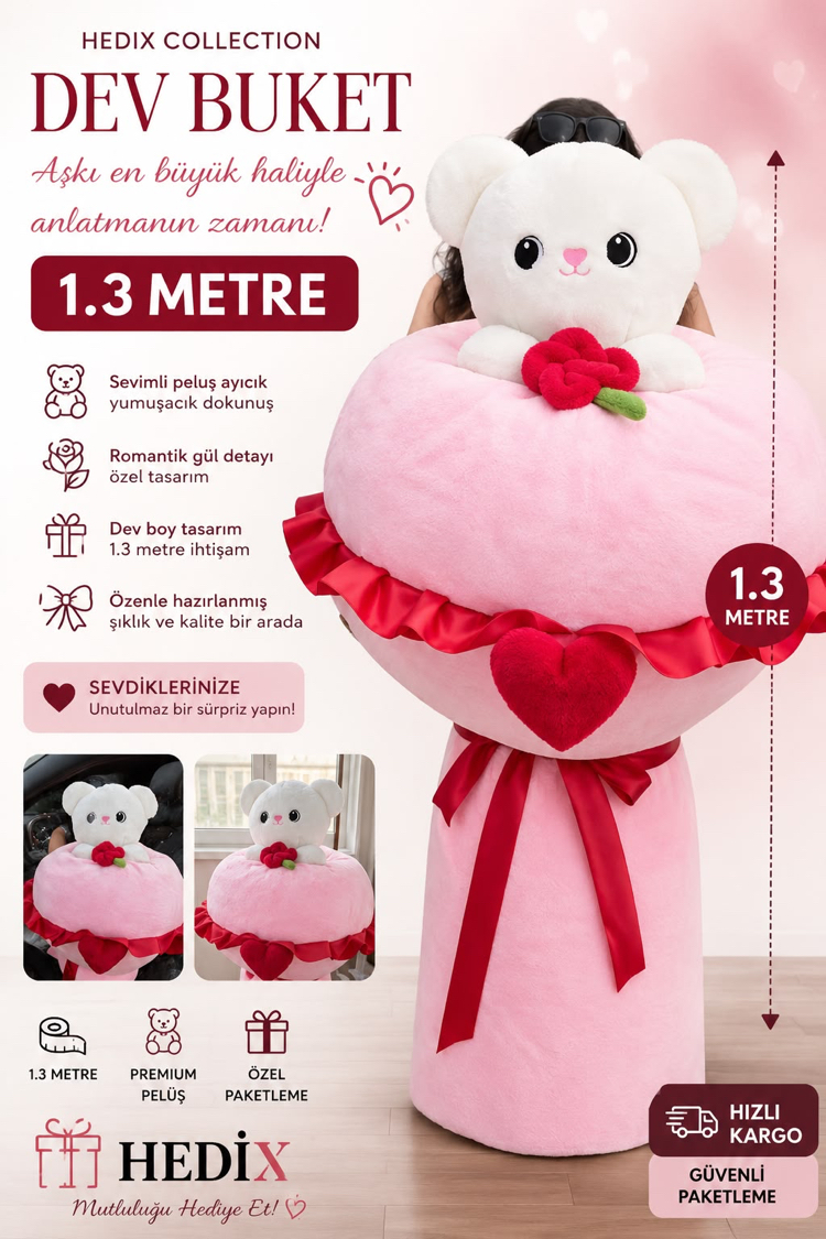 Dev Buket Peluş