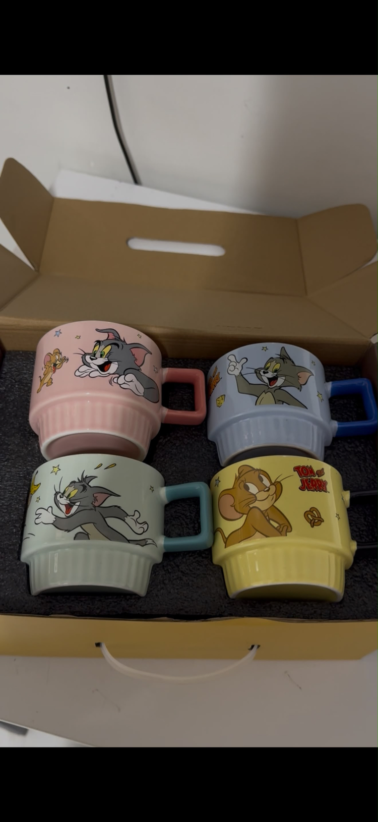 tom ve jerry özel kutulu kupa seti