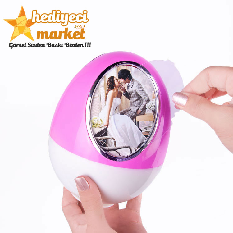 Fotoğraflı Dönen Yumurtalı - Kurmalı Müzik Kutusu || HM-05-00220-01
