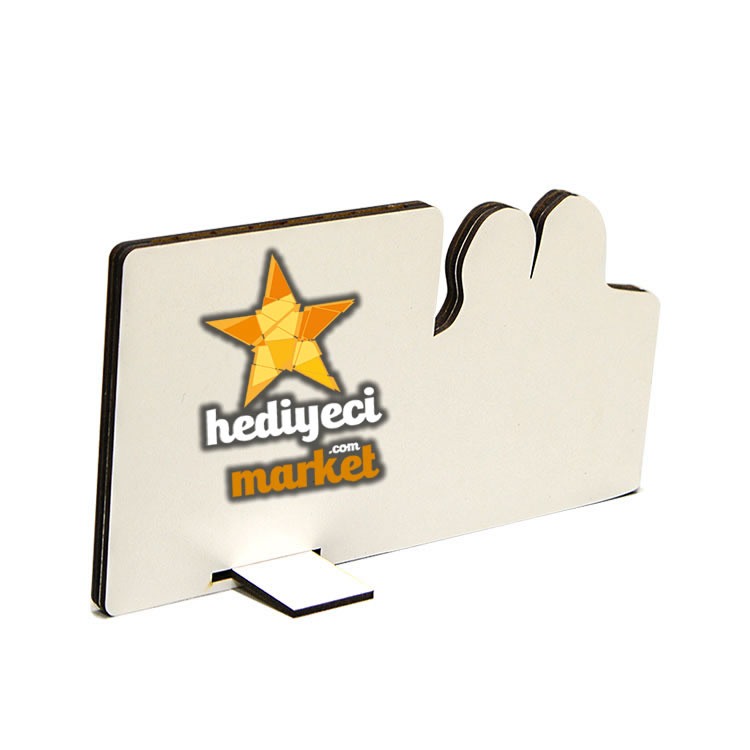 Ahşap Pola Fotoğraf Çerçevesi - Best Friend || HM-04-00051-01