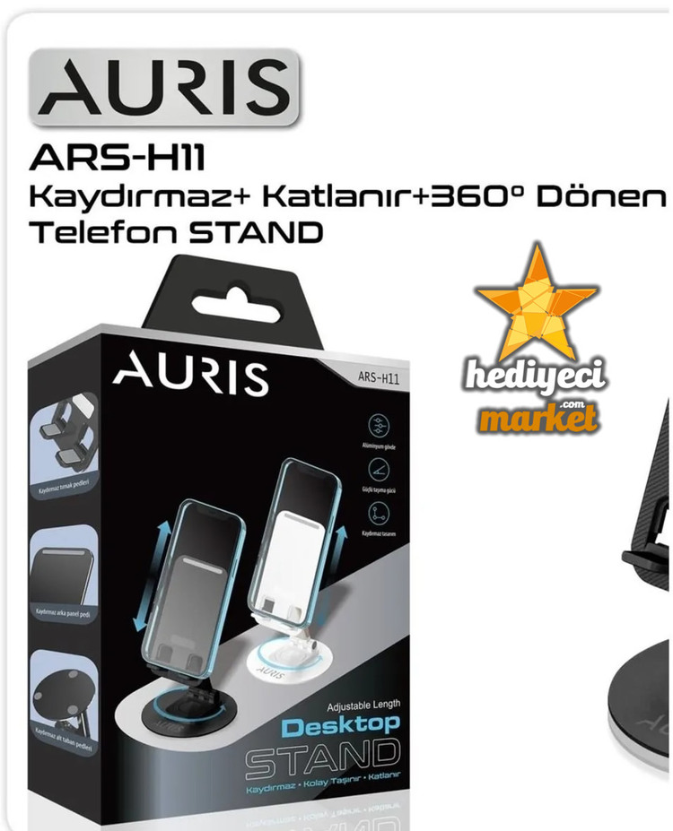 Auris AH11 Masaüstü Telefon Tutucu