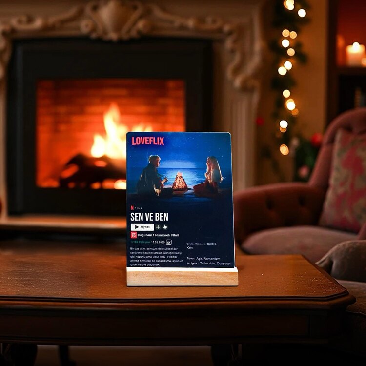 Kişiye özel loveflix 