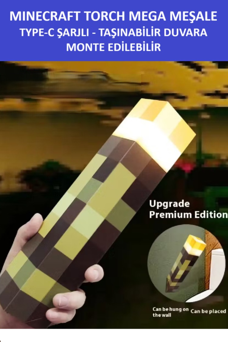Minecraft Meşale Şarjlı