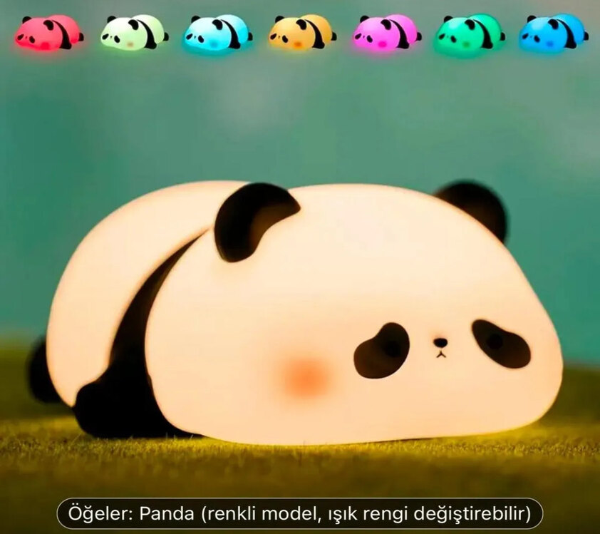 Panda gece lambası