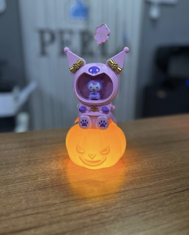 Kuromi balkabağı Masa lambası
