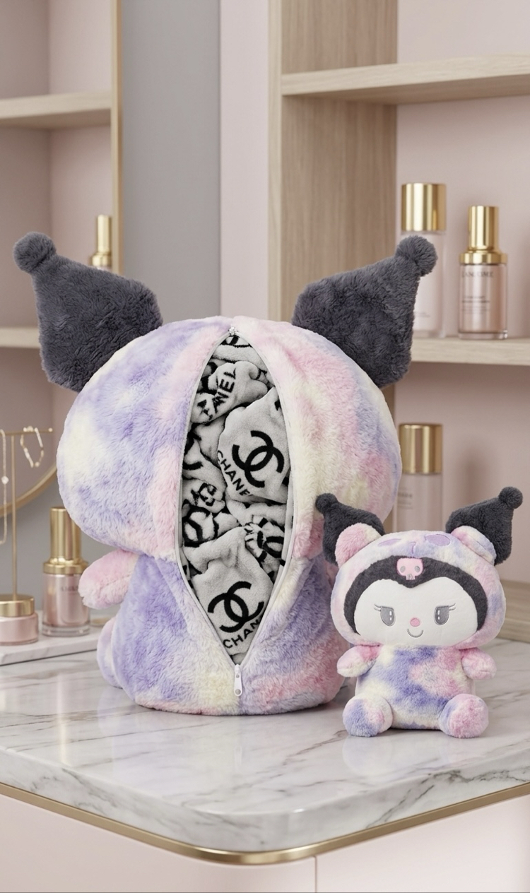 Battaniyeli Kuromi Peluş 50cm