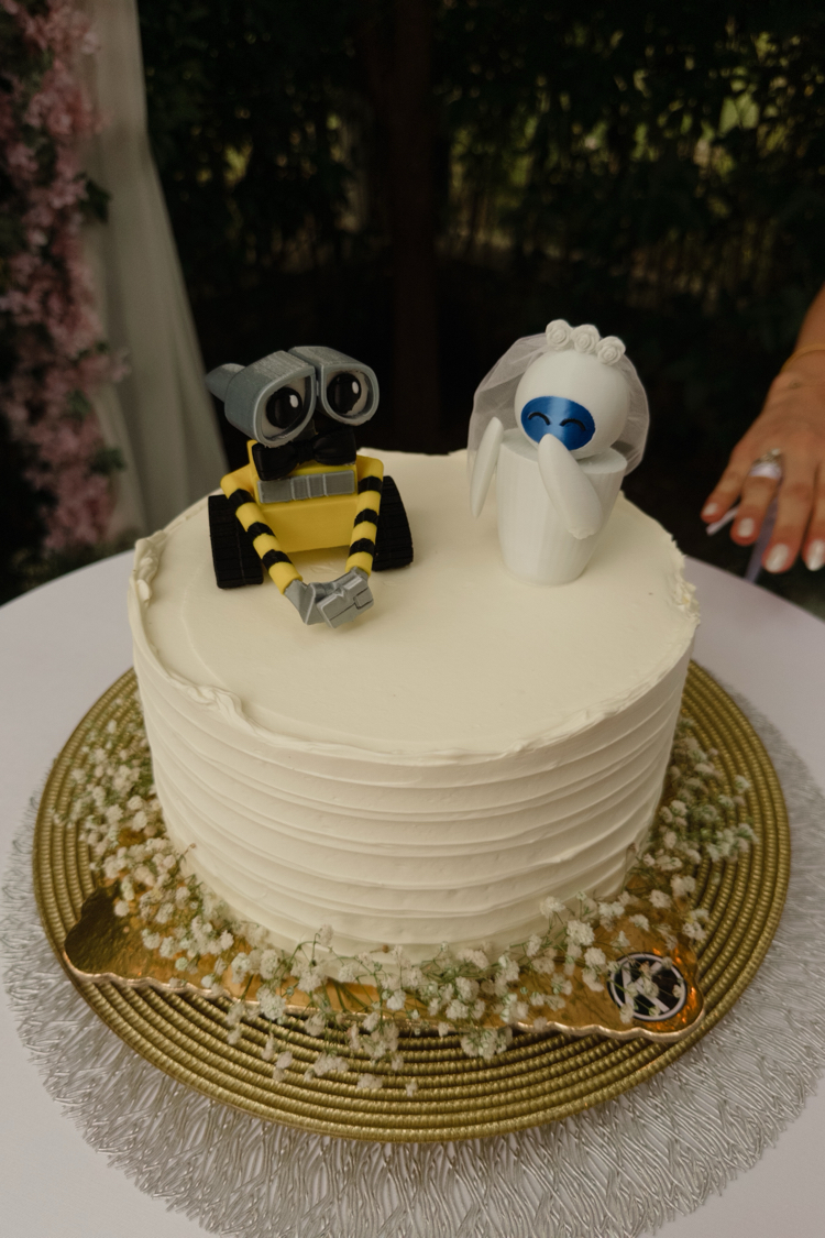 Wall-e Eve Gelin Damat Pasta Süsü