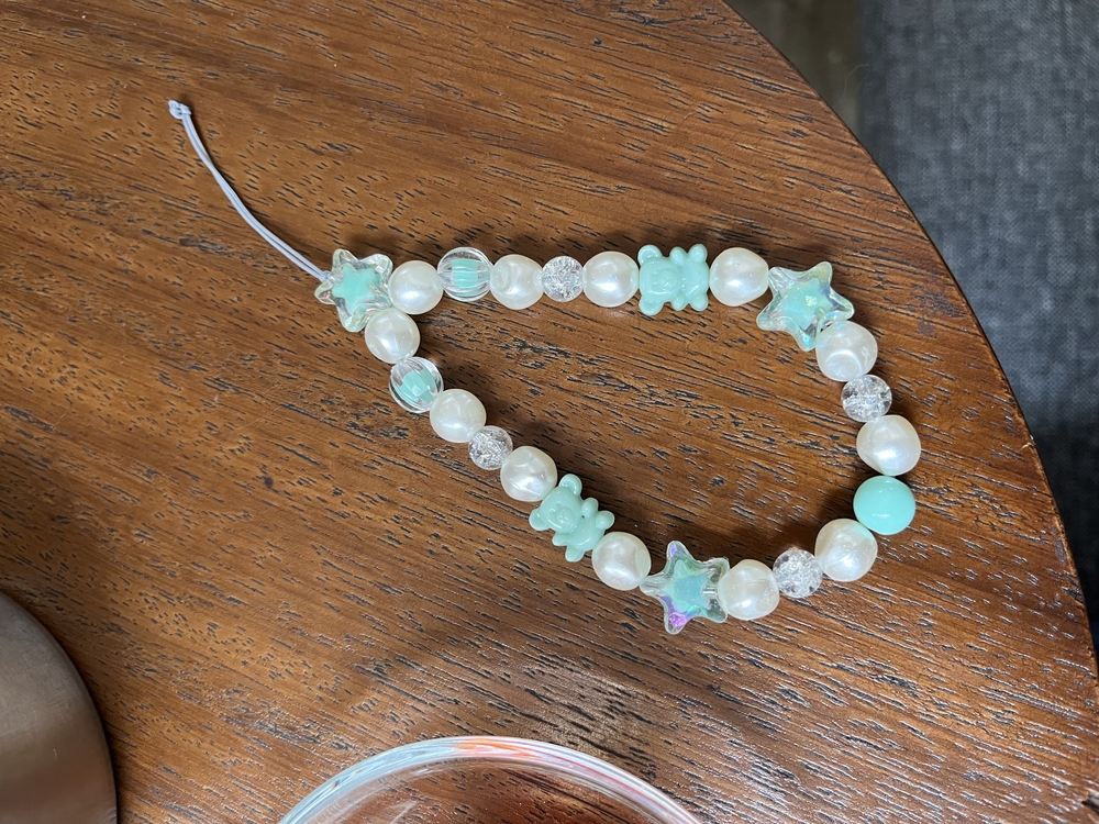 • BEADED CHARM | TURQUOISE