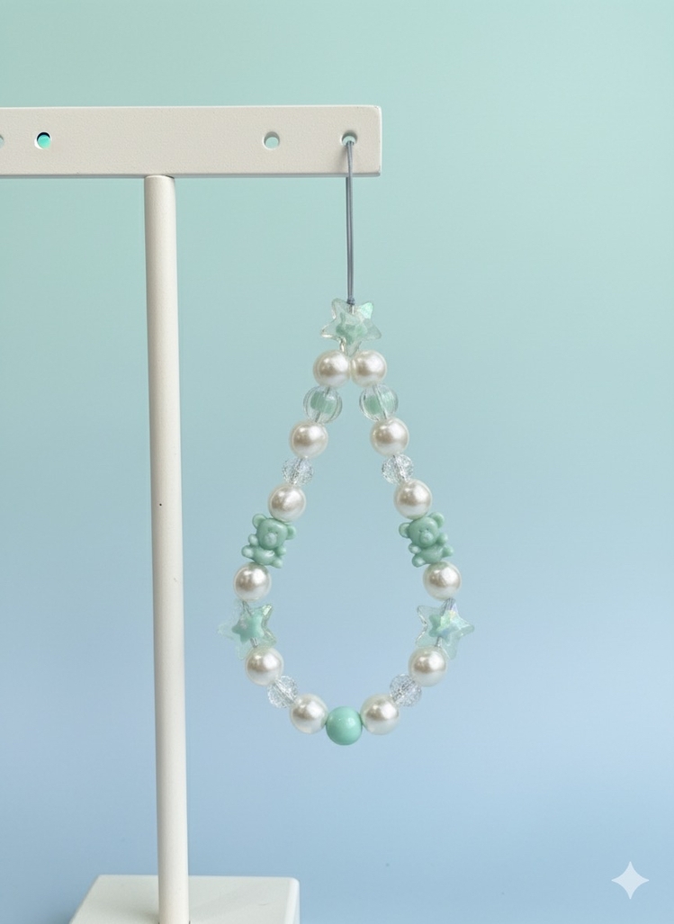 • BEADED CHARM | TURQUOISE