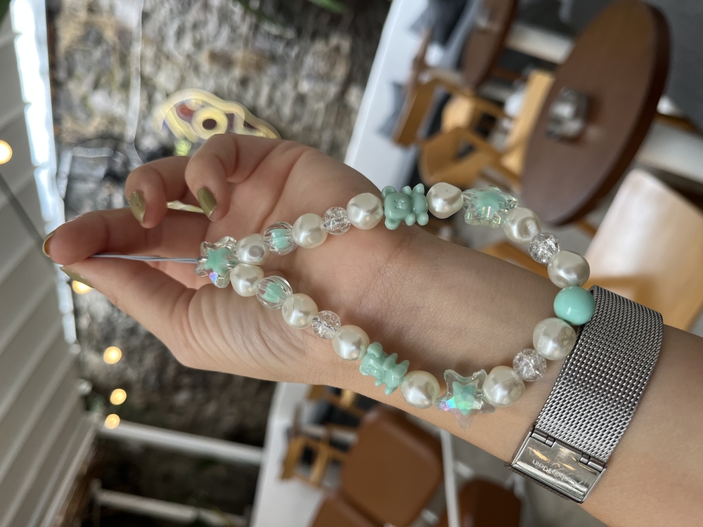 • BEADED CHARM | TURQUOISE