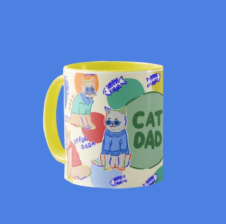 'CAT DAD' KUPA