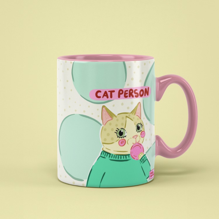 CAT PERSON KUPA