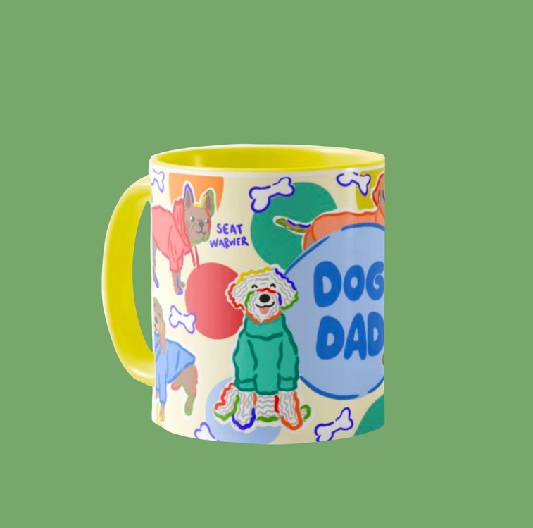 'Dog Dad' Kupa