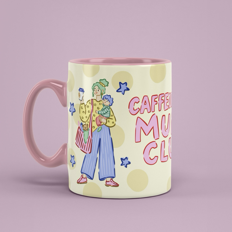 CAFFEINATED MUMS CLUB KUPA