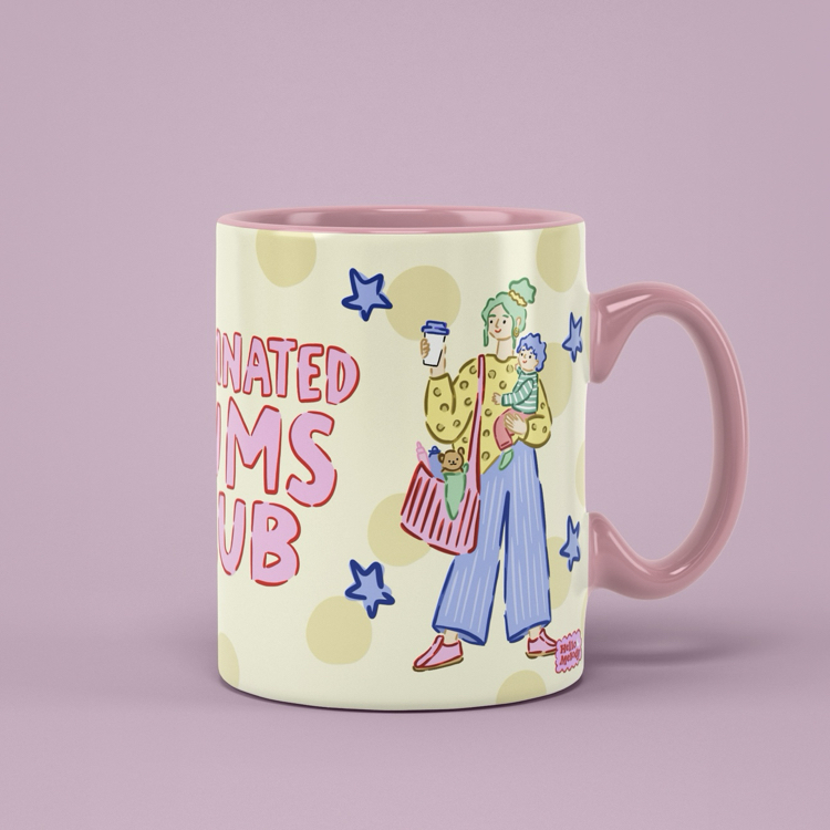 CAFFEINATED MUMS CLUB KUPA