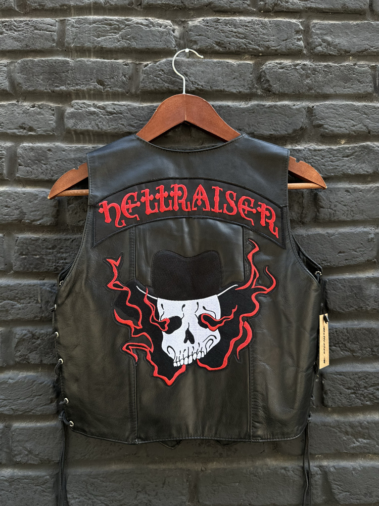 Hellraiser Deri Yelek