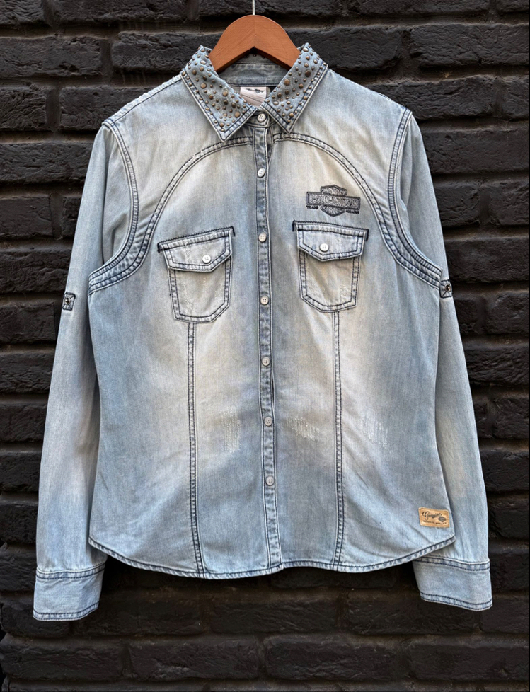 Vintage Harley Davidson Kot Ceket