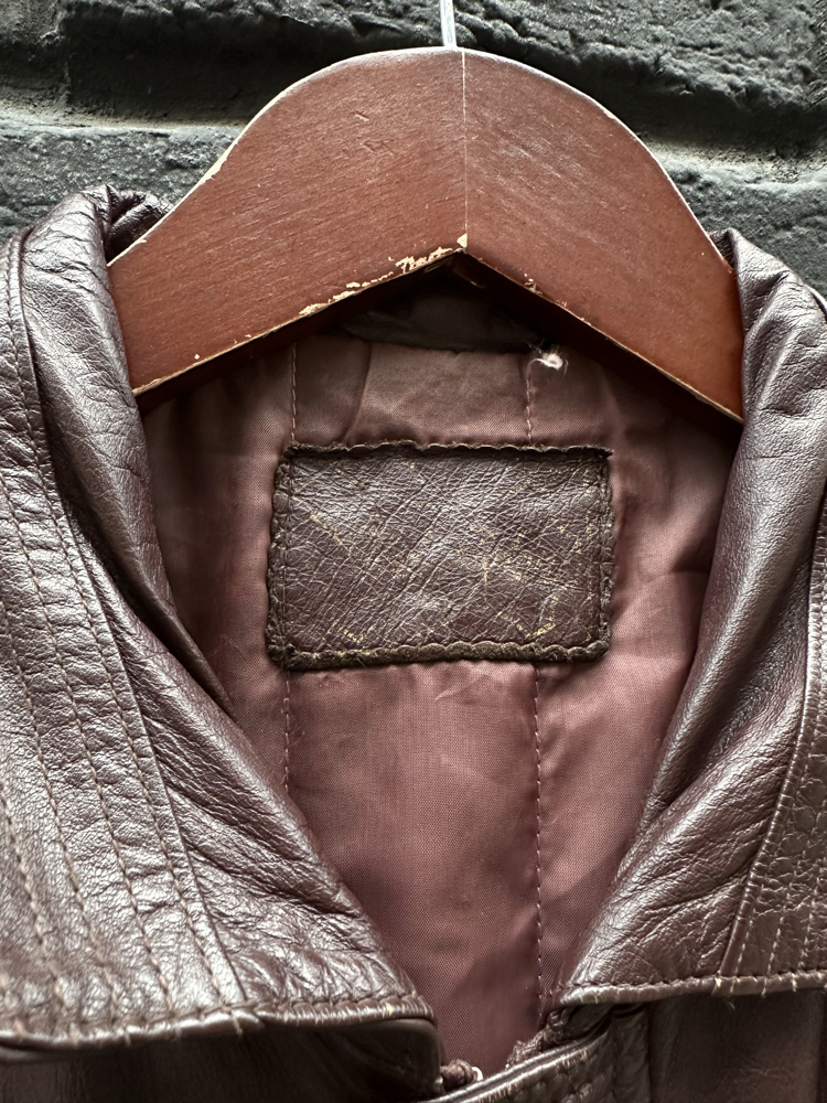 Vintage Bomber Deri Ceket