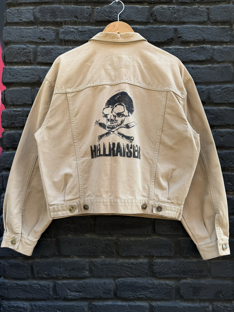 Hellraiser Vintage Denim Ceket
