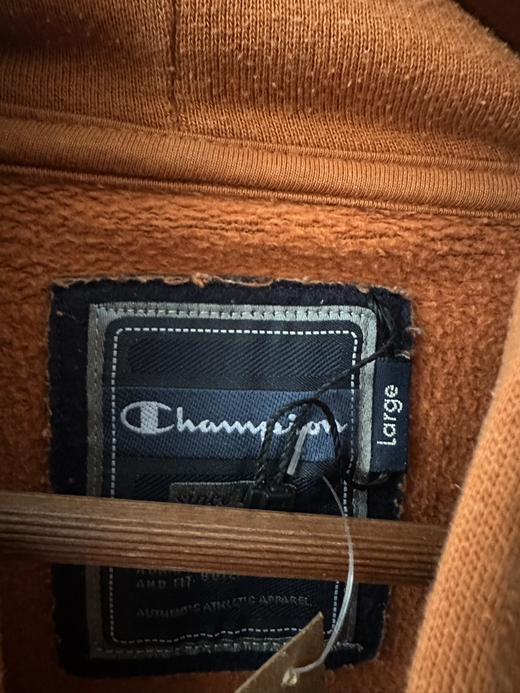 L champion turuncu sweatshirt