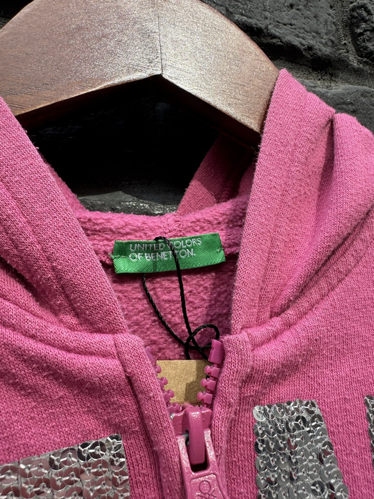 Pembe Benetton Hırka