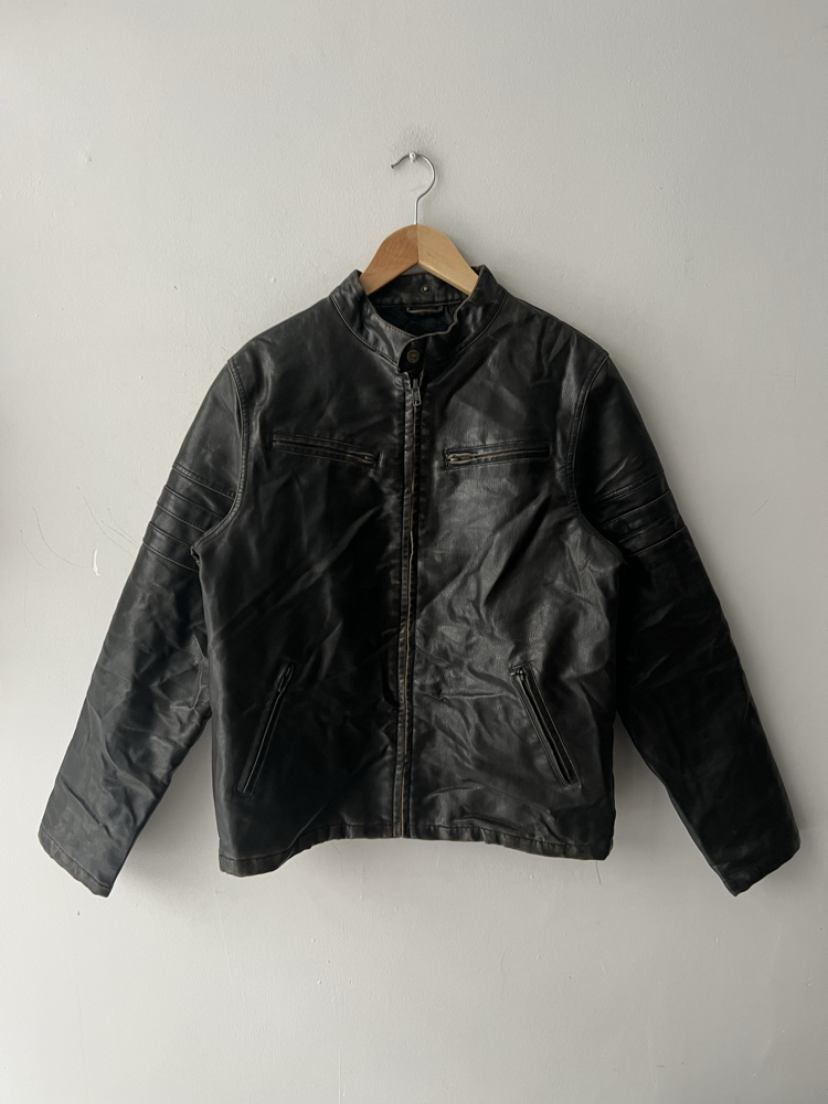 M Vintage Deri Ceket