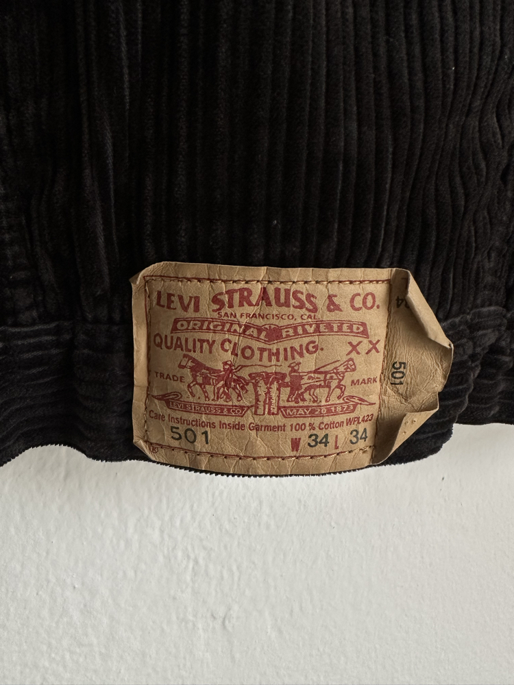 Vintage Levis Kadife Ceket