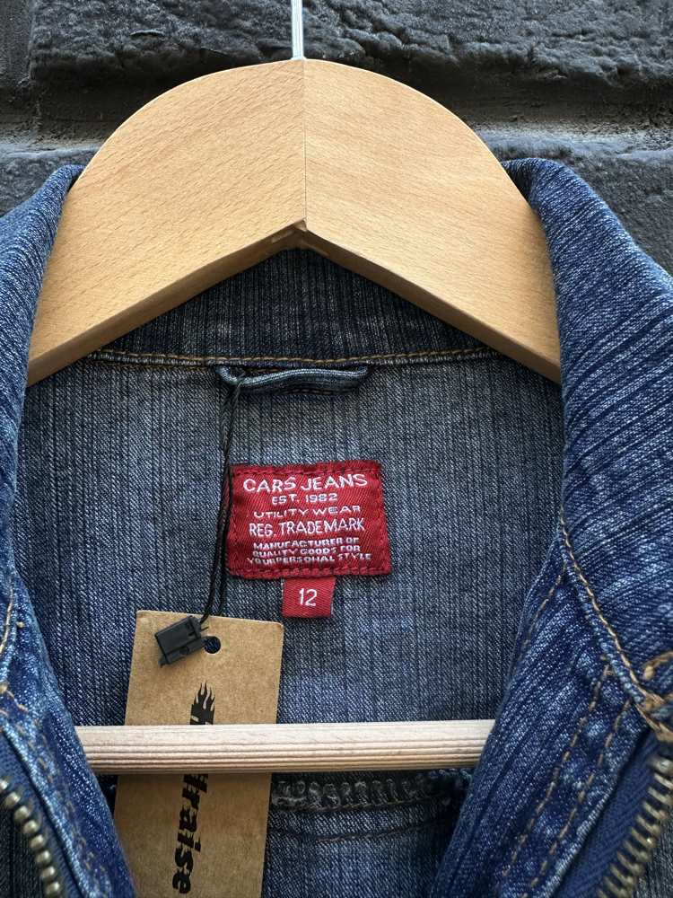 Vintage Crop Kot Ceket