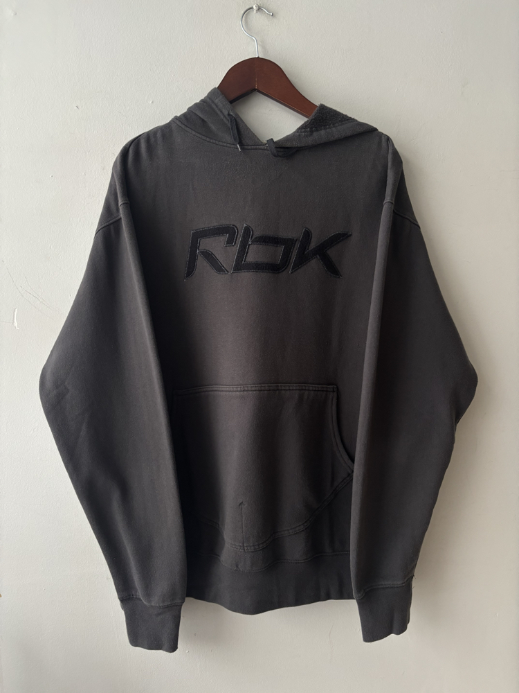 XL Vintage Gri Rok Sweatshirt